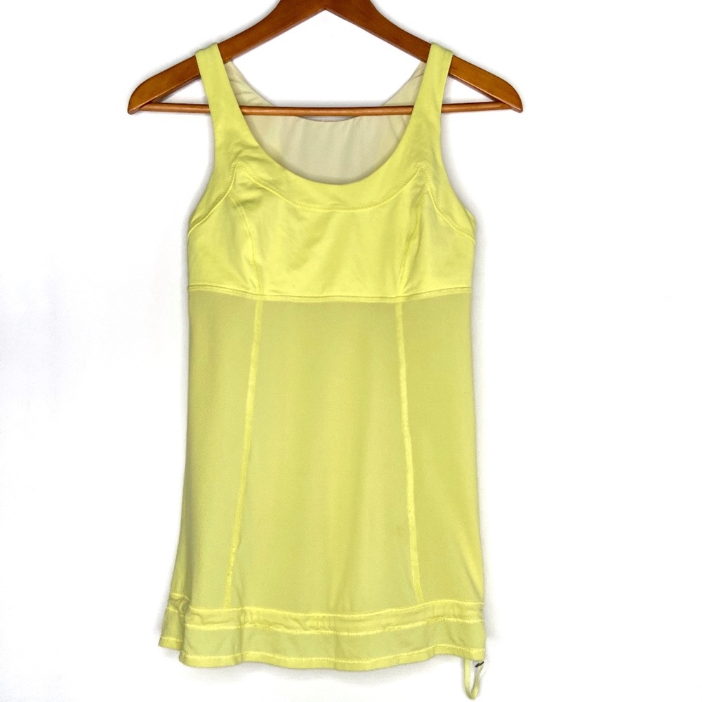 🌵Lululemon Ta Ta Topper Bright Yellow Tank Top - Picture 1 of 9